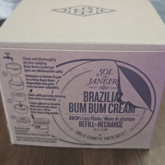 Sol de Janeiro Brazilian Bum Bum Cream Refill 240ml NEW MSRP $44 - Picture 2 of 7